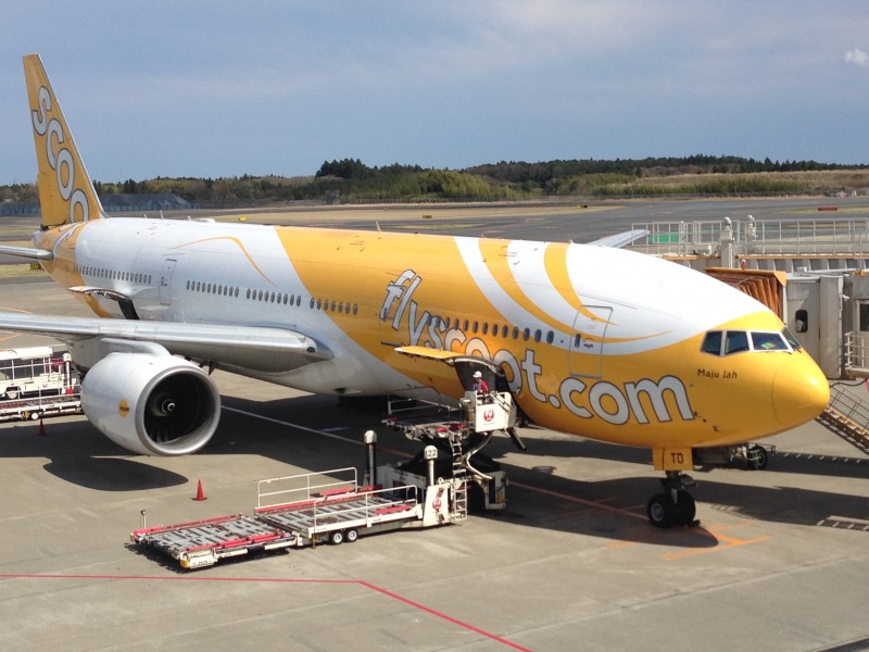 往路）成田→シンガポール搭乗編:噂のLCC 「SCOOT（スクート）」に乗っ