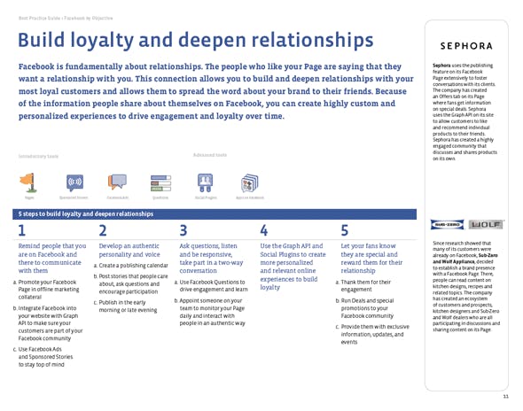 Build loyalty and deepen relationships