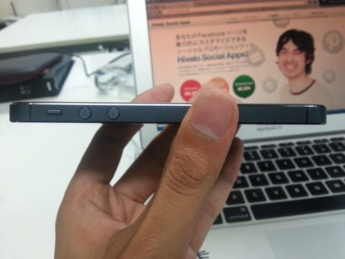 薄いよiPhone5