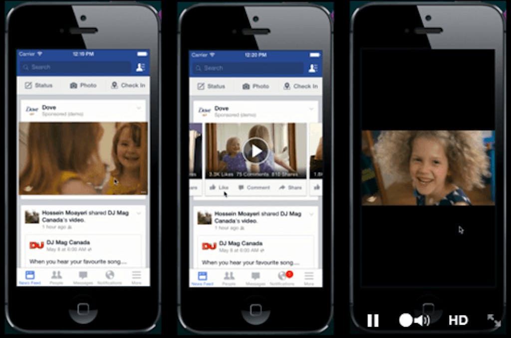 Facebook動画広告