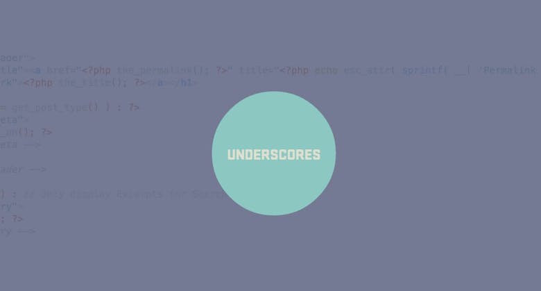 Underscores is a starter theme made for WordPress.