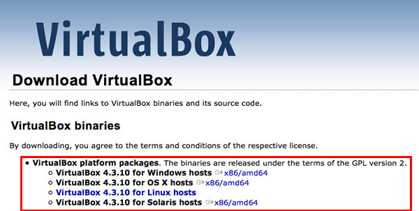 virtualbox