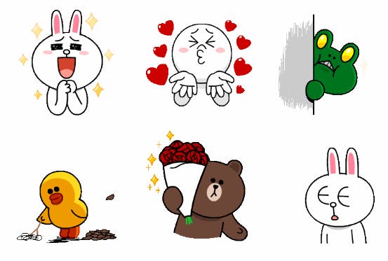 ついに動き出した Lineのアニメーションスタンプ ついに動き出した Lineのアニメーションスタンプ