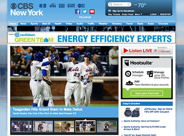 CBS News has a great number of blogs in cities across America.