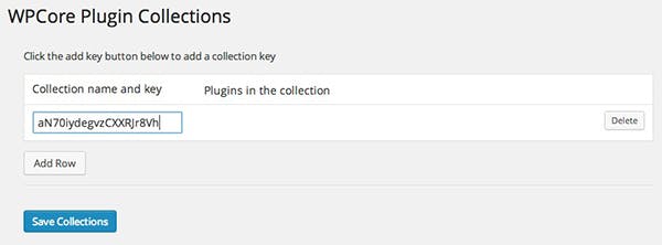 Add your key to import your collection