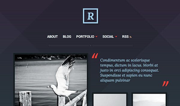 The Ravel WordPress theme