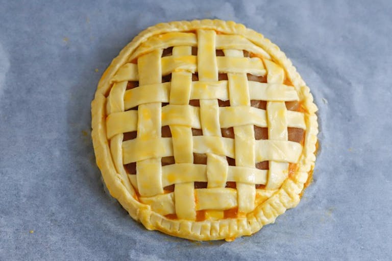 旬のかぼちゃ＆りんごの便秘対策レシピ！：パンプキンアップルパイ