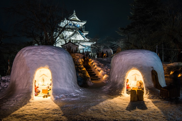 高評価なギフト 期間限定！幻想的なかまくらと雪灯りイベントで冬を