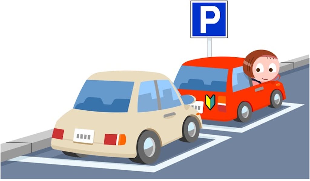 縦列駐車のコツを解説!ポールがないとき何を見る?